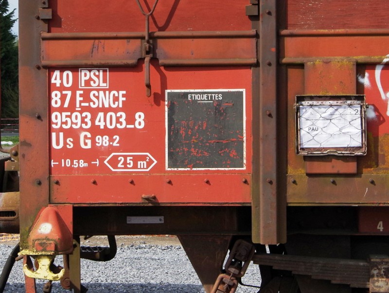 40 87 959 3 403-8 Us G98 2 F SNCF-PSL (2018-04-13 Laon) (4).jpg (194.9 Kio) Vu 2067 fois 40 87 959 3 403-8 Us G98 2 F SNCF-PSL (2018-04-13 Laon) (4).jpg