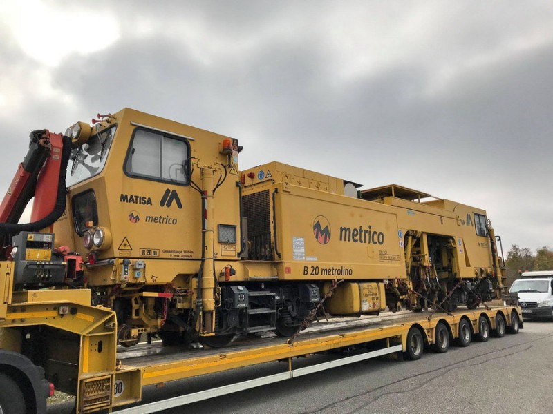 Matisa B20AC4 Metico (2018-11-05 Überhern Allemagne) (2).jpg (177.17 Kio) Vu 1840 fois Matisa B20AC4 Metico (2018-11-05 Überhern Allemagne) (2).jpg