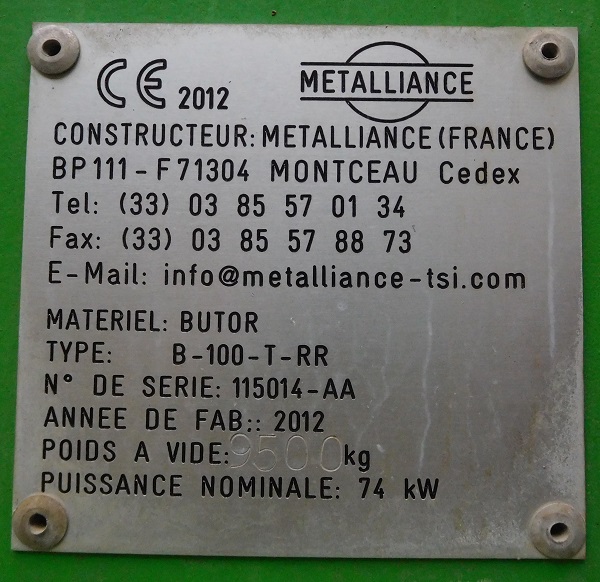METALLIANCE Butor B-100-T-RR - 115014-AA - Nouvetra Cize 08-2022 (6).JPG