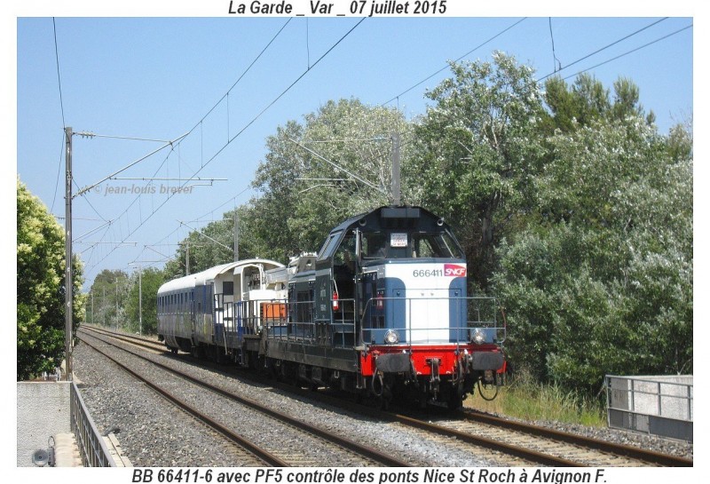 BB66411-6 avec PF5 contrôle des ponts NSR Avignon F_La Garde 83.jpg